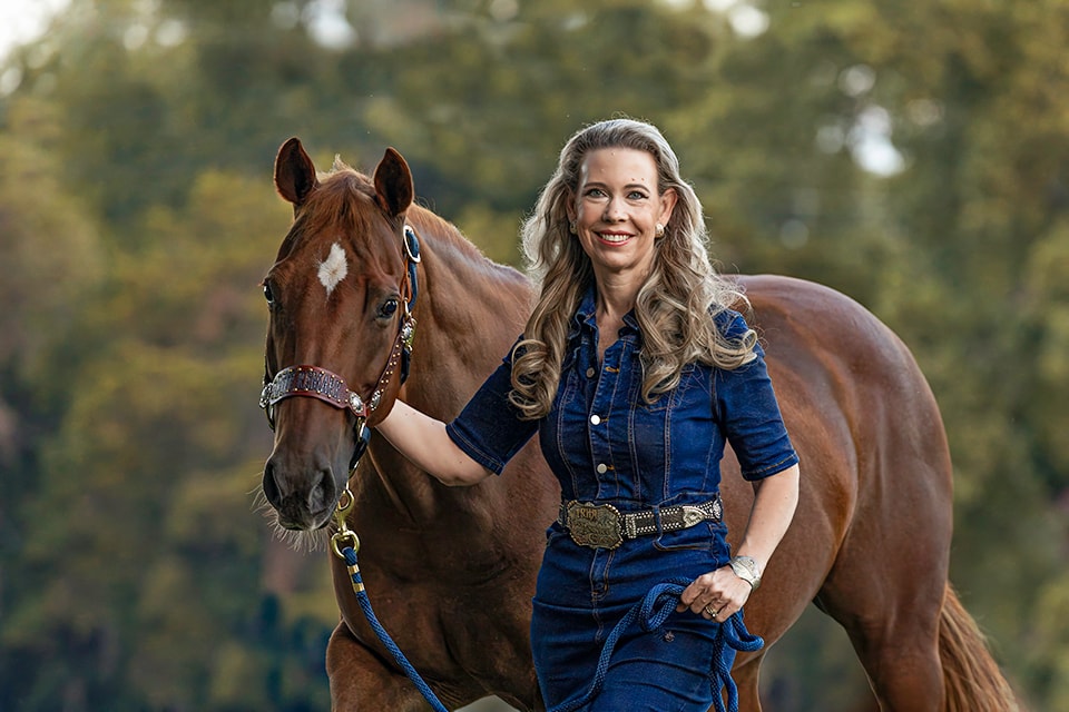 Meg Johnson in a professional setting
